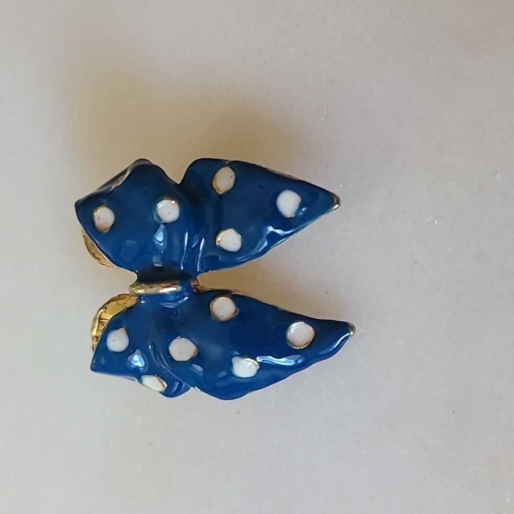 Vintage Polk a Dot Bow